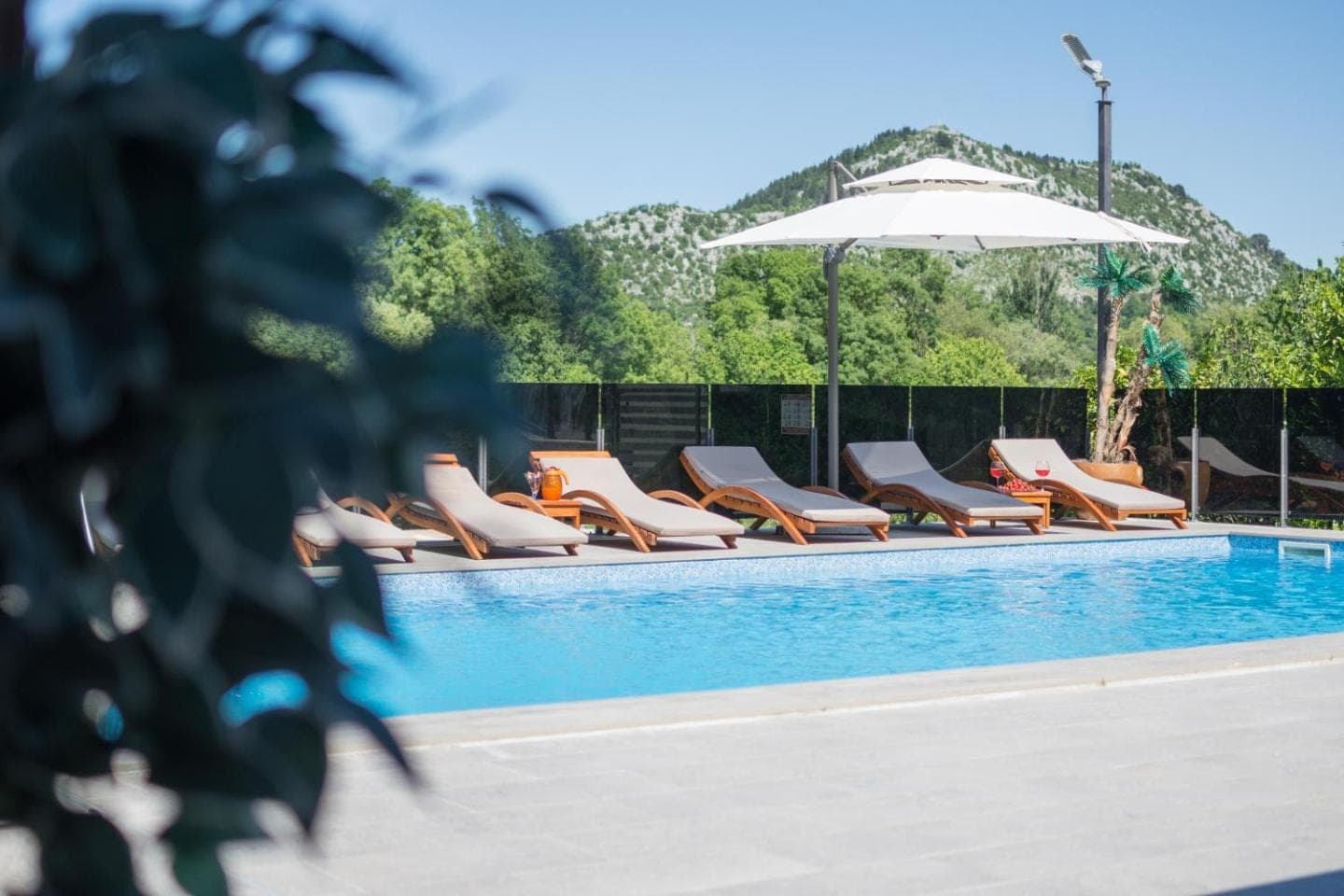 Double Room with Pool View room photo